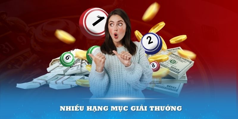 Nhiều hạng mục giải thưởng sẽ nâng cao khả năng trúng