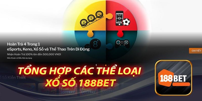 Top game xổ số tại 188Bet